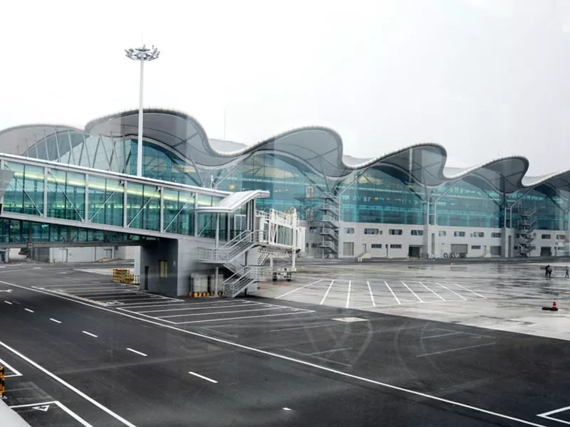 High Rise Airport Stålstruktur Building